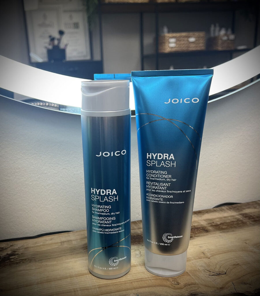 Joico Hydrasplash blå tuber med schampo och balsam
